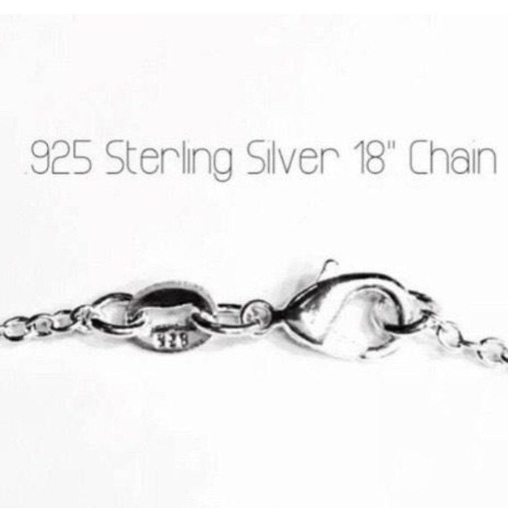 Mama Bear Necklace on .925 Sterling Silver Chain - Picture 7 of 7